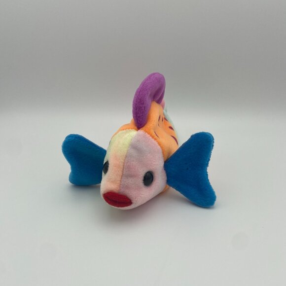Ty Beanie Baby - Lips the Fish 8 Inch Stuffed Plush - Picture 11 of 14